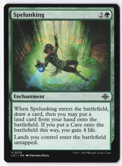 Spelunking Normal U The Lost Caverns of Ixalan 213 NM - Image 1