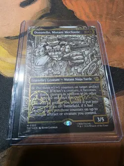 Donatello, Mutant Mechanic (Borderless) (Gold-Stamped Signature) Teenage Mutant - Image 1