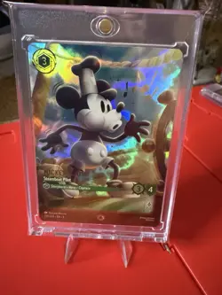 Mickey Mouse - Steamboat Pilot (Enchanted) 231/204 Fabled Holo - Image 1