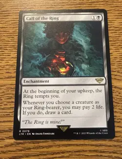 Call of the Ring Universes Beyond: the Lord of the Rings: Regular NM MTG MAGIC - Image 1