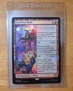 Cool but Rude (MTG TCG TMNT 2026) Rare Foil #89 Universe Beyond - Image 1