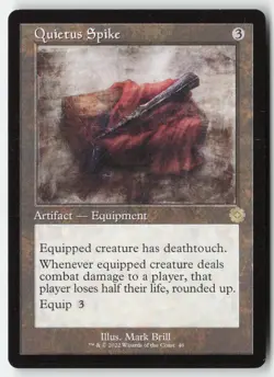 MTG - Quietus Spike #46 - Regular - BRR The Brothers' War Retro Artifacts - Image 1