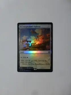 MtG Zendikar Rising Brightclimb Pathway NM FOIL $0.75 Flat VCT124069 - Image 1
