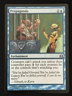 1x MTG Propaganda - Commander (CMD) #55 - Magic the Gathering - Image 1