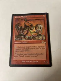 Goblin Welder Urza's Legacy Regular Mtg - Image 1