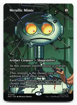 Metallic Mimic (Borderless) #16 Teenage Mutant Ninja Turtles Normal - Image 1