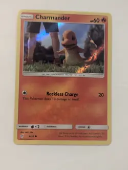 Charmander - 4/18 - Common Holo - Detective Pikachu - Pokemon TCG - NM - Image 1