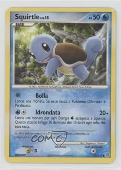 Squirtle German Pokemon Diamond & Pearl Secret Wonders #112 2007 - Image 1