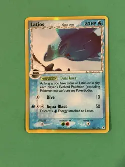 2006 Pokemon Latios Delta Species Holo 12/110 Holon Phantoms NRMT - Image 1