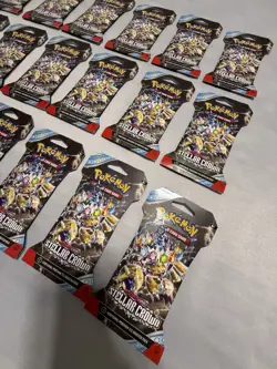 Pokemon TCG Scarlet & Violet Booster Pack Lot Of 21 . New Sealed. - Image 2