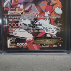 Pokemon TCG Team Magma's Groudon EX Holo Ultra Rare Double Crisis 15/34 190 HP - Image 3