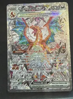 Charizard EX 223/197 Obsidian Flames Ultra Rare Holo 🔥 Pokemon - Image 1