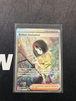 2023 Pokemon 151 Erika’s Invitation Trainer 203/165 Special Illustration Rare - Image 1