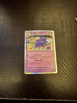 Pokemon TCG Gengar 94/165 SV: Scarlet & Violet 151 Holo - Image 1