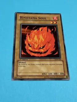 Yugioh! Hinotama Soul - 1x - LOB-026 - Common - 1st Edition Near Mint, English - Image 1
