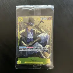 Bandai Sabo P-073 Promo One Piece 5000 Power 5 Cost Character Card - Image 1