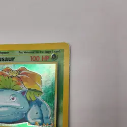 Pokemon TCG Venusaur Base Set 15/102 Holo Rare 100 HP Wizards 1999 Card - Image 2