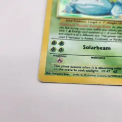 Pokemon TCG Venusaur Base Set 15/102 Holo Rare 100 HP Wizards 1999 Card - Image 3