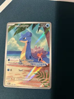 Misty's Lapras Holo Illustration Rare Card 194/182 Sv10: Destined Rivals - Image 1