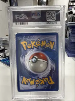2000 Pokemon Base 2 #4 Charizard Holo PSA 8 Card NM-M - Image 2