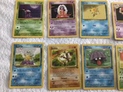 Lot Of 10 Vintage Non-Holo Pokemon Cards - Includes JYNX - No Duplicates - NICE! - Image 2