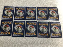 Lot Of 10 Vintage Non-Holo Pokemon Cards - Includes JYNX - No Duplicates - NICE! - Image 4