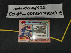 Nidoqueen #31 Chrome Holo Pokemon Topps Chrome Series 1 Card NM front/LP back - Image 5