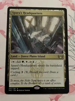 Spara's Headquarters (Streets of New Capenna #257) MTG - Image 1