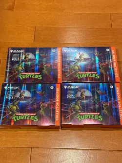 Magic The Gathering Teenage Mutant Ninja Turtles Collector Booster Box TMNT - Image 1