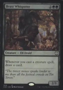 Beast Whisperer - Commander: Kaldheim: #54, Magic: The Gathering Nm C277 - Image 1