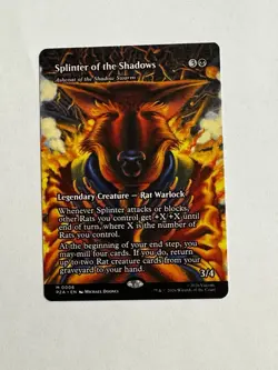 Splinter of the Shadows - Ashcoat of the Shadow Swarm (Borderless) Teenage... - Image 1