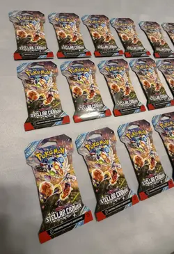 Pokemon TCG Scarlet & Violet Booster Pack Lot Of 24. New Sealed. - Image 3