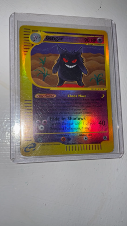 2002 Pokemon Expedition Base Set 13/165 Gengar Reverse Holo Rare LP - Image 2