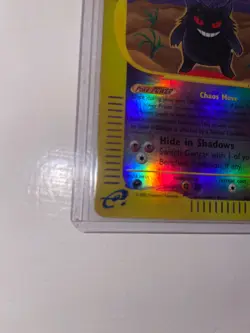 2002 Pokemon Expedition Base Set 13/165 Gengar Reverse Holo Rare LP - Image 4