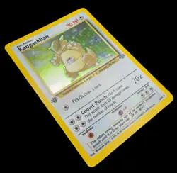 Pokemon 1st Edition Kangaskhan Jungle Holo 5/64 - NM! Holo Bleed! - Image 3