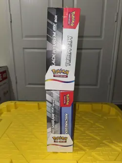 Pokemon Black Kyurem/Melmetal EX & Reshiram/Archaludon Collection Box Bundle - Image 2