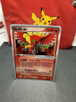 Pokemon Ho-Oh EX 104/115 Unseen Forces Holo Lp Condition - Image 1