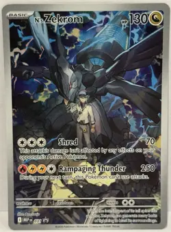 2026 Pokemon N's Zekrom 031 Me: Mega Evolution Promo Holo Ascended Heroes - Image 1