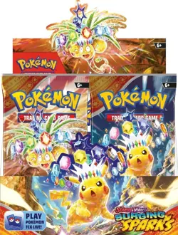 Pokemon TCG Scarlet & Violet Surging Sparks Booster Box 36 Packs - NEW & SEALED - Image 2