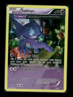 Sableye XY92 Promo XY Black Star Promos Pokemon Lightly Played - Image 1