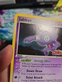 Sableye (Reverse Holo) 22/108 EX Power Keepers (LP-) Pokemon TCG - Image 3