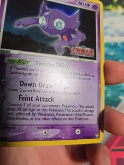 Sableye (Reverse Holo) 22/108 EX Power Keepers (LP-) Pokemon TCG - Image 5