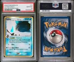 2006 POKEMON EX HOLON PHANTOMS #12 LATIOS-HOLO PSA 10 - Image 1