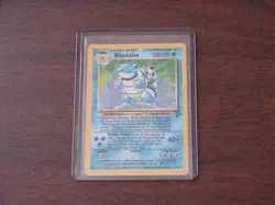 Pokemon TCG Blastoise 002/130 Base Set 2 Holo - Moderately Played - Image 1
