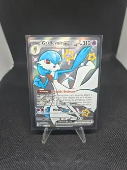 Pokemon TCG Card Gardevoir ex 217/091 Shiny Full Art Paldean Fates - Image 1