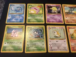Lot Of 12 Vintage Non-Holo Pokemon Cards - No Duplicates - NICE! - Image 2