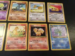 Lot Of 12 Vintage Non-Holo Pokemon Cards - No Duplicates - NICE! - Image 3