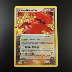 Team Magma's Groudon 9/95 Pokemon Celebrations Classic Collection Holo Card - Image 1