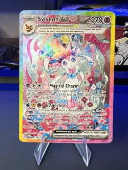 Pokemon Sylveon EX TCG Card Sir 156/131 Prismatic Evolutions NM Condition - Image 1
