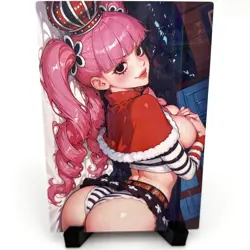 One Piece Perona Sexy Hot Anime Waifu Girl Doujin Lewd Goddess Story Art Card - Image 1